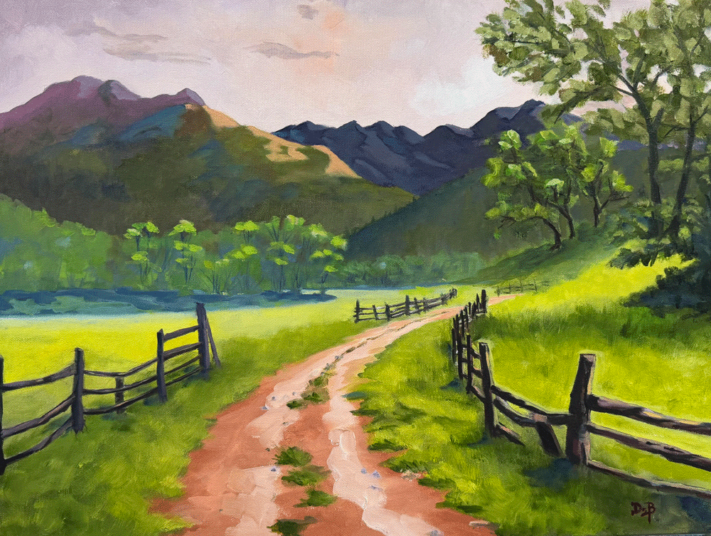 Montana Magic — Oil on canvas