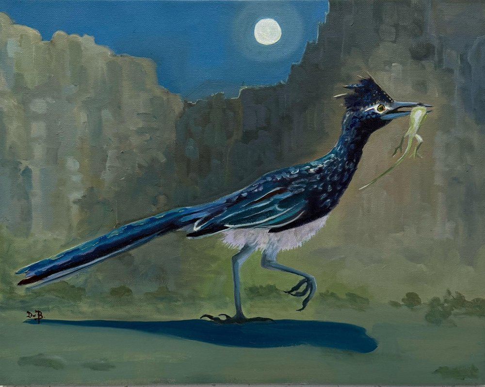 Too Slow — Oil on canvas