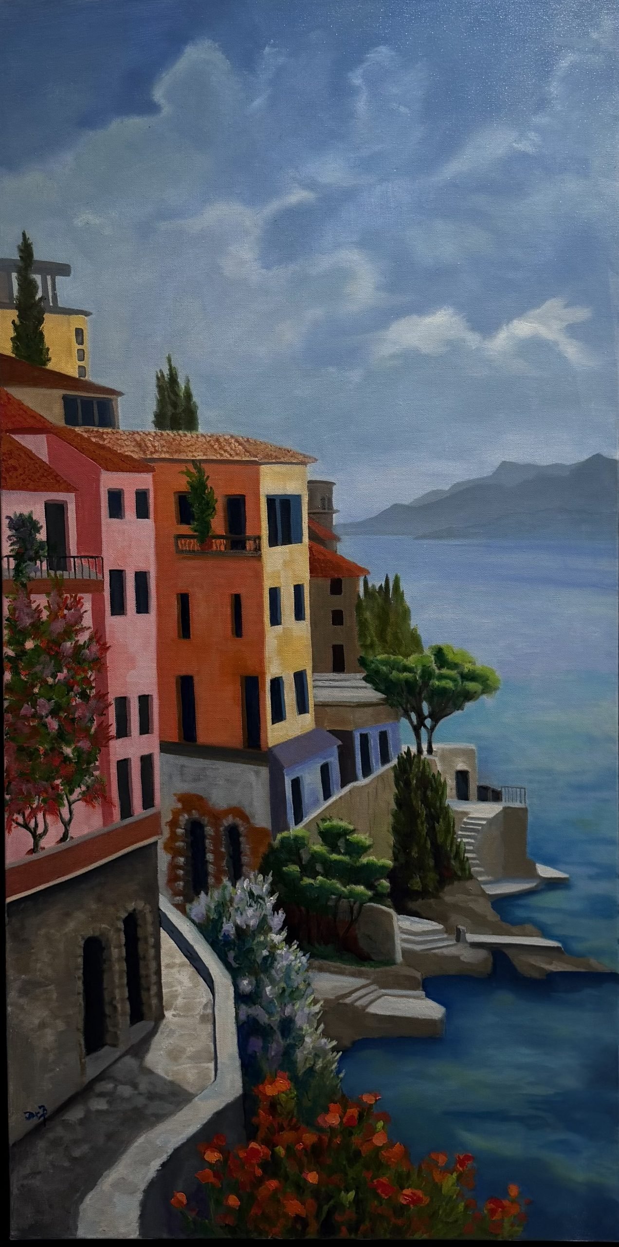 Italian Dream, artwork #2632, 48 × 24
